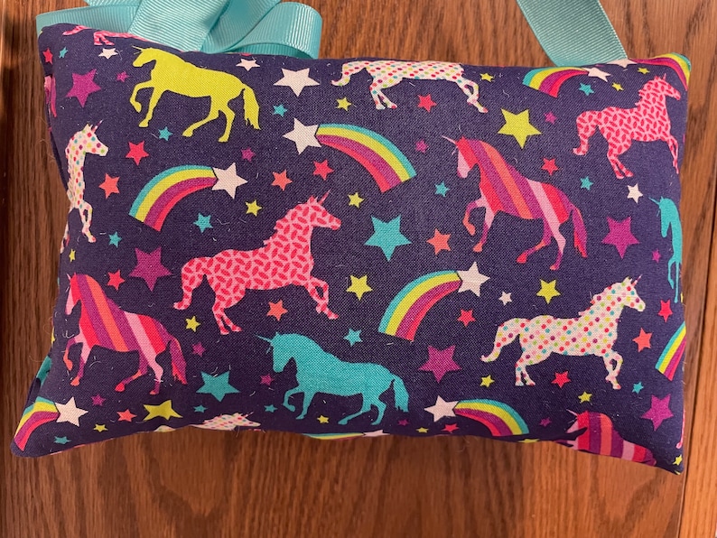 Tooth Fairy Pillow Pillow for loose tooth Baby Shower Gift, Unicorn, Unicorn Pillow image 5