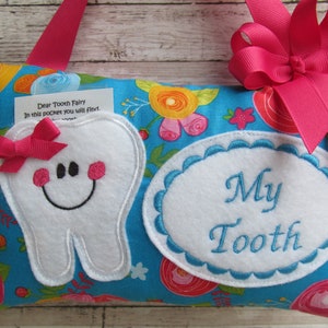 Personalized Tooth Fairy Pillow, Children&#39;s Keepsake, Custom Tooth Holder, Kids Gift, Tooth Fairy Gift