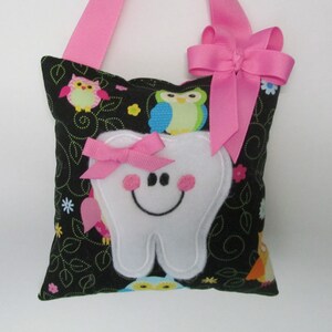 Tooth Fairy Pillow, Tooth Pillow, Owl, Owls, Owl Pillow, Ready to Ship