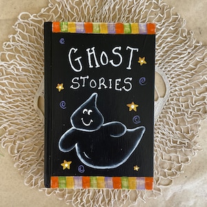 Ghost stories book, Halloween decor,Halloween book