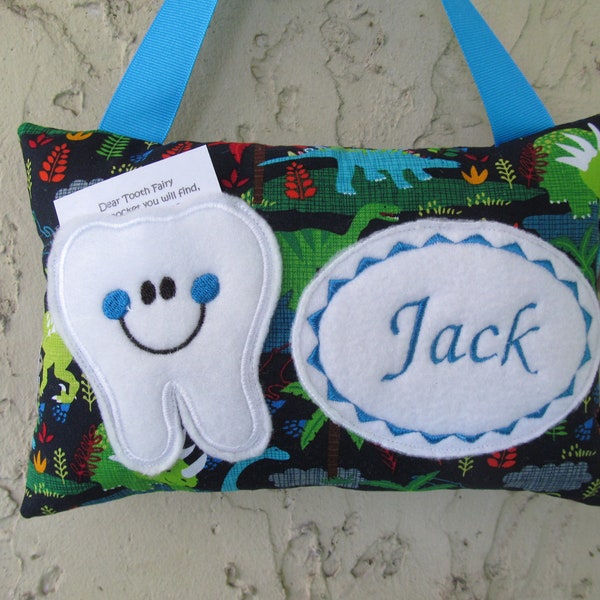 Tooth Fairy Pillow  Pillow for loose tooth  Baby Shower Gift
