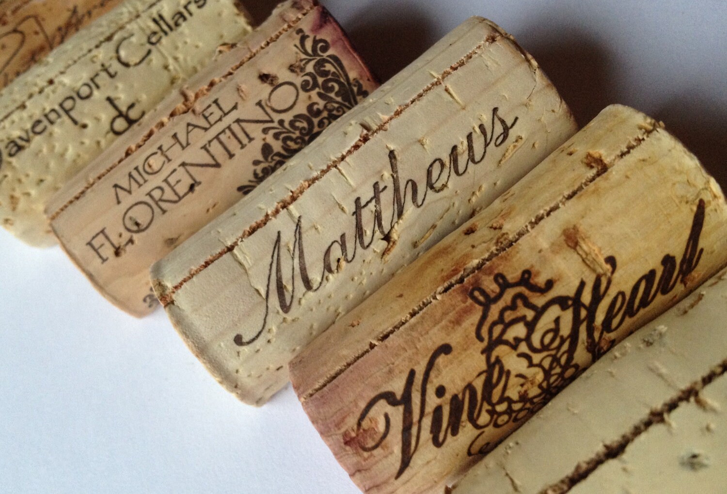 Wine Cork Place Card Holders Set of 50 Escort Card Holder Etsy