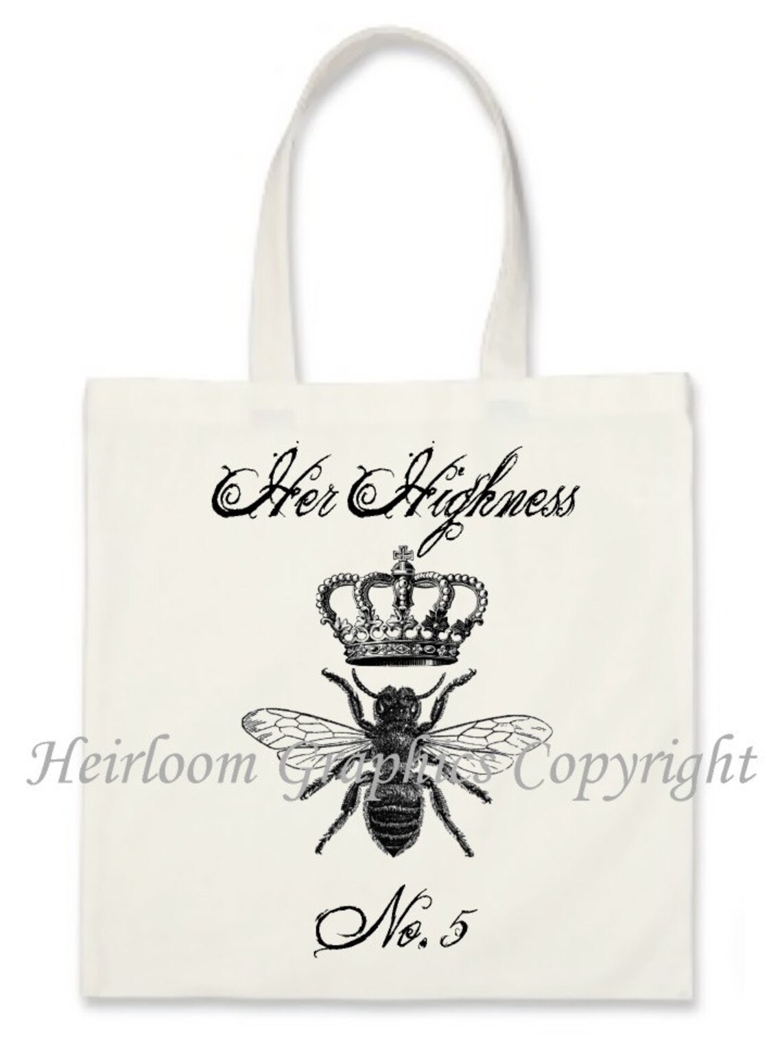 Queen Bee Iron on Digital Download Insect Queen Bee Transfer - Etsy