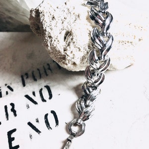 Vintage handgefertigt 925 Sterling Silber Armband