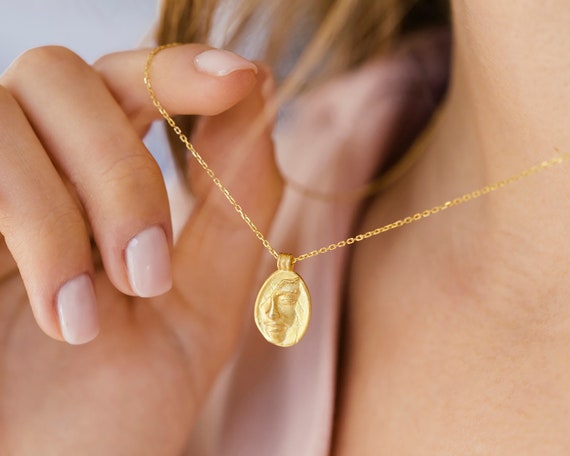 Solid gold clearance egyptian pendant
