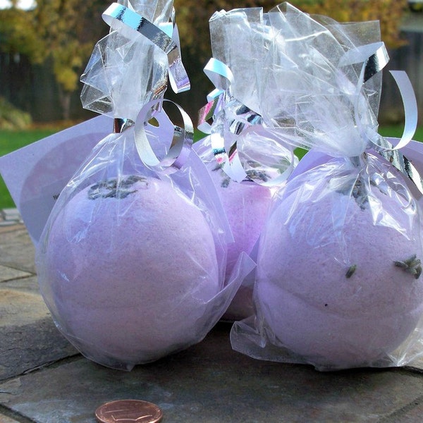 Lavender Bath Bombs, Homemade Bath Products