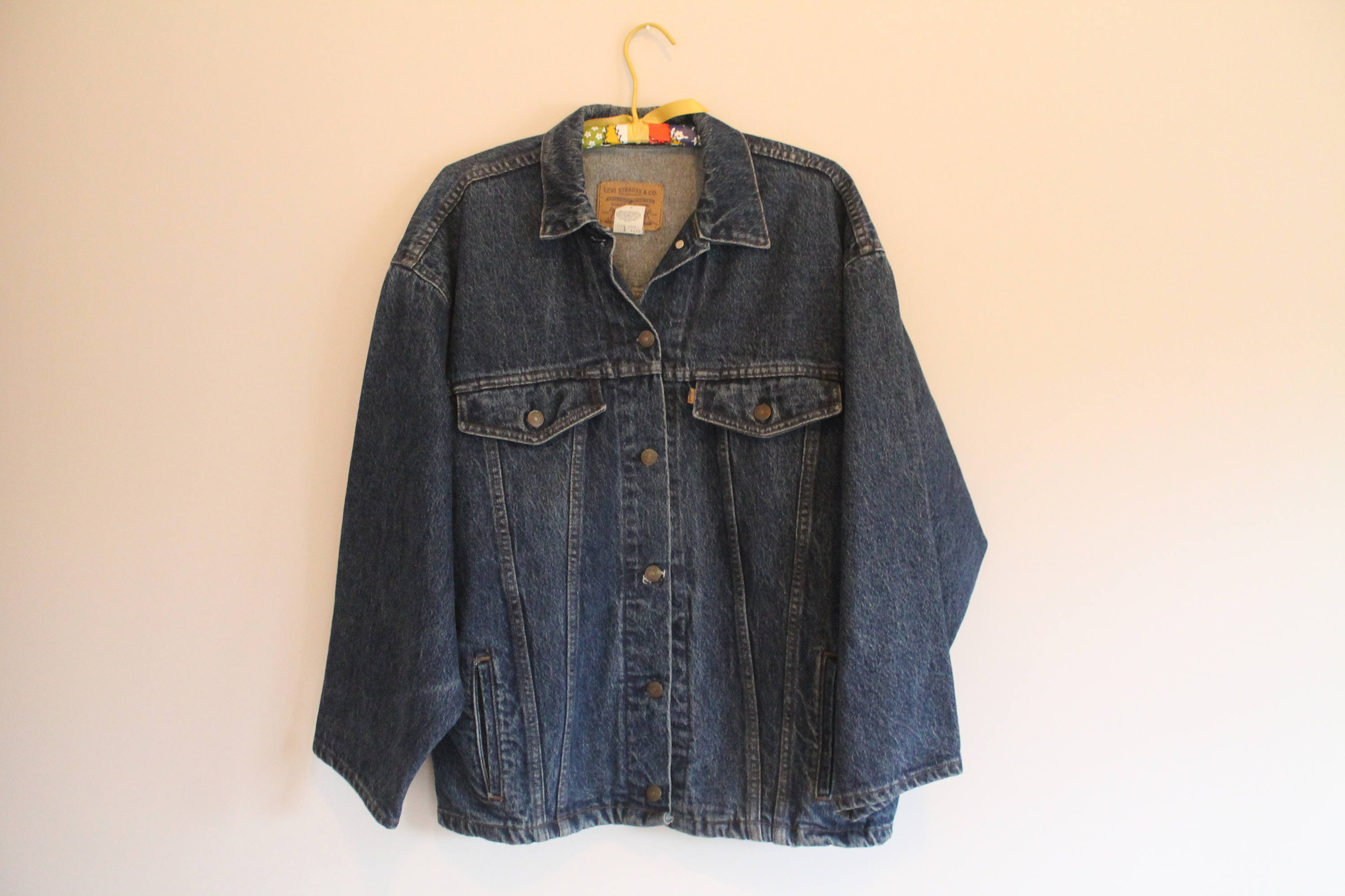 old levi jean jacket