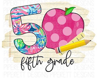 5th Grade Clipart Etsy 5th Grade Clipart Etsy