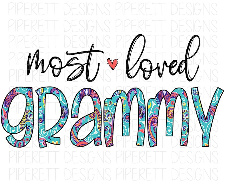 Grammy Heart Happy Mother's Day Jesse C. Mault