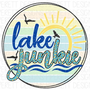 PNG watercolor Digital Download Sublimation River Junkie
