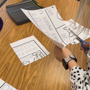 DIY Printable Traceable Anchor Chart Template Jumbo Story Elements ...