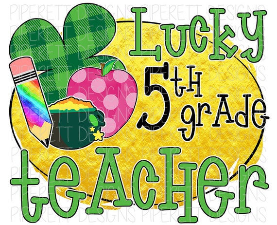St Patricks Day Gift For Fifth Grade Teacher Plaid Shamrock T-Shirt St Patricks Day Gift For Fifth Grade Teacher Plaid Shamrock T-Shirt