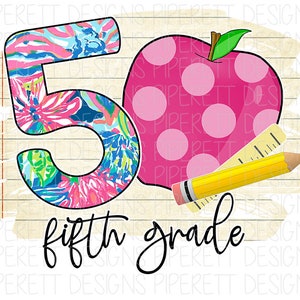 3rd Grade Level Shirt Third Teacher Apple Colorful Floral Etsy