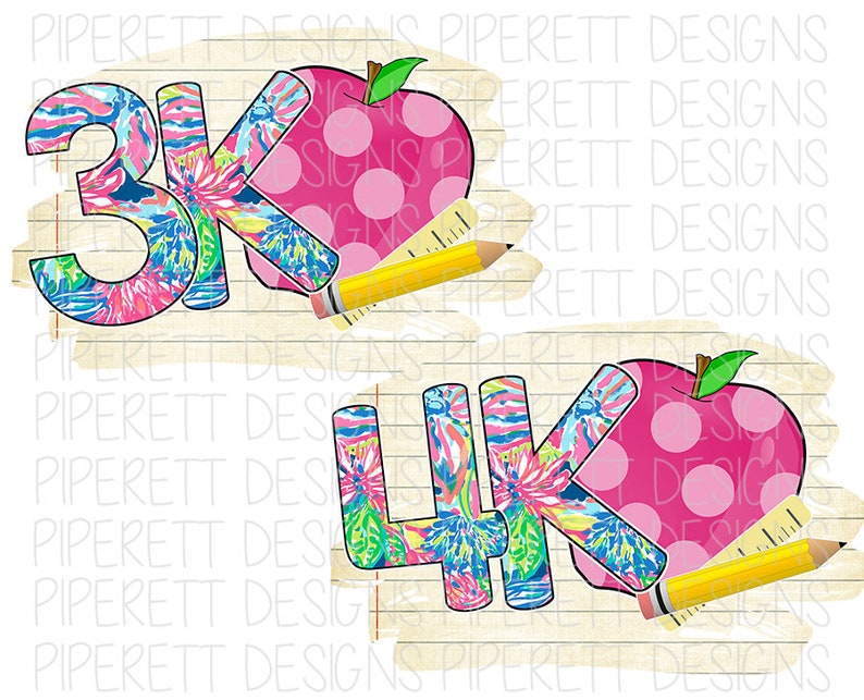 3k 4k Preschool Bundle Grade Level Shirt K Teacher Apple Etsy