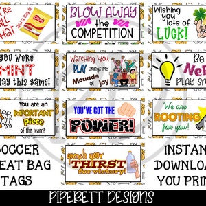 INSTANT DOWNLOAD Printable Basketball Team Treat Goody Candy Bag Tags ...