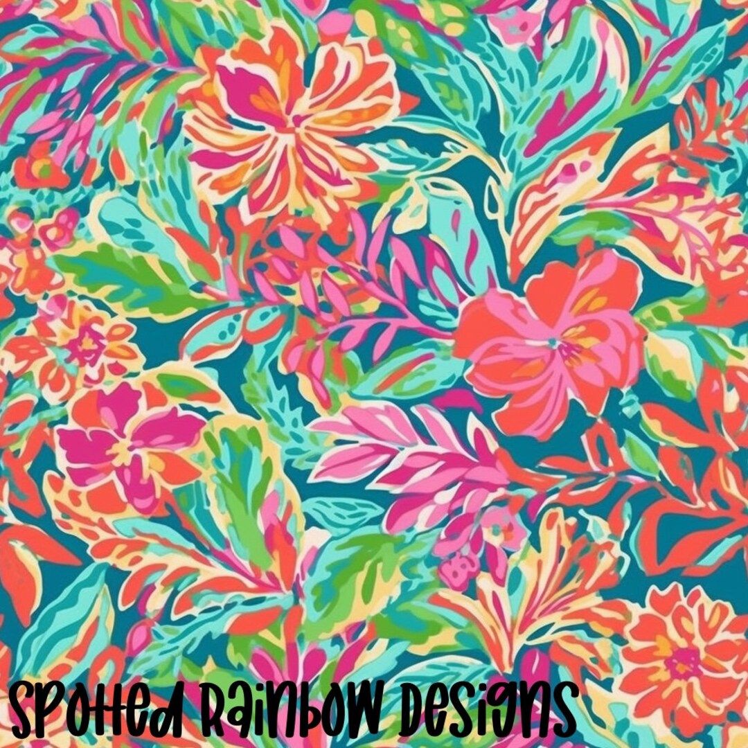 COMMERCIAL USE Preppy Colorful Seamless Pattern Digital Paper ...