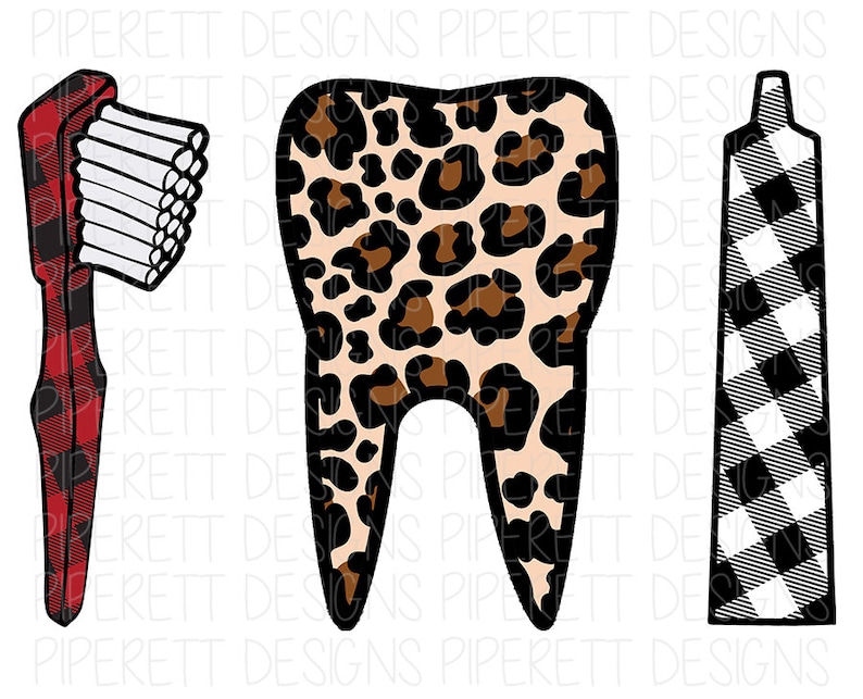 Dentist Dental Hygienist RDH Buffalo Plaid Leopard Cheetah Etsy