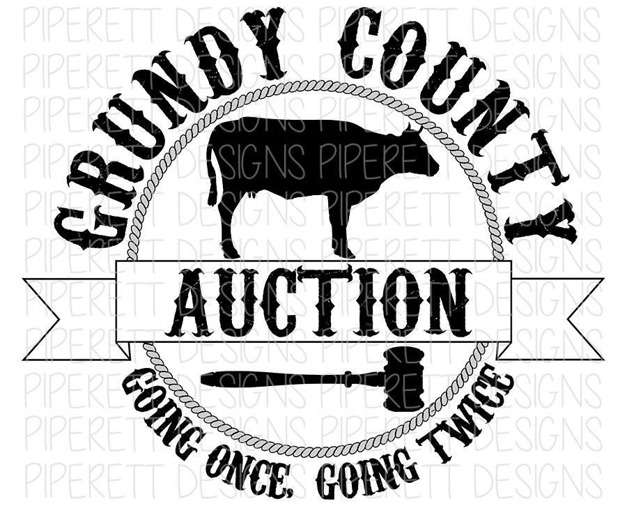 Grundy County Auction Livestock Show Mom Dad 4H Music Quote - Etsy