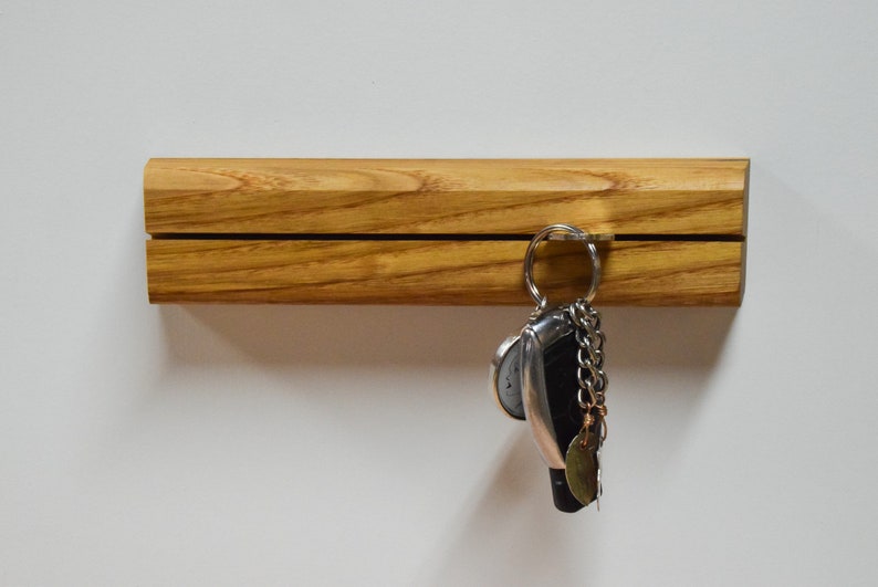 Modern Wood Key Holder image 1