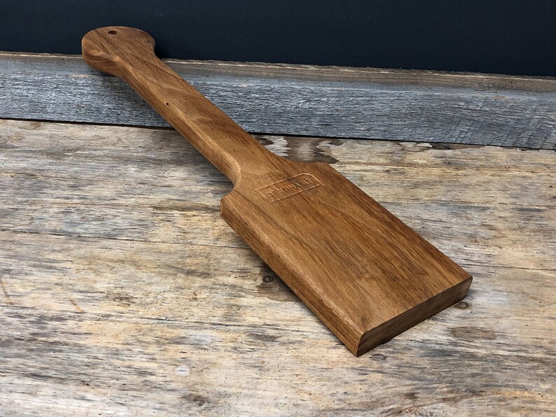 Wood Grill Scraper With Handle Allnatural Grill Cleaning Etsy