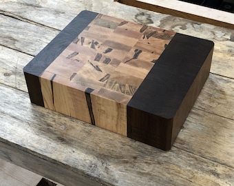 Chunky Ambrosia Maple and Walnut Cutting Board