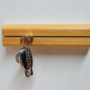 Modern Wood Key Holder Cypress