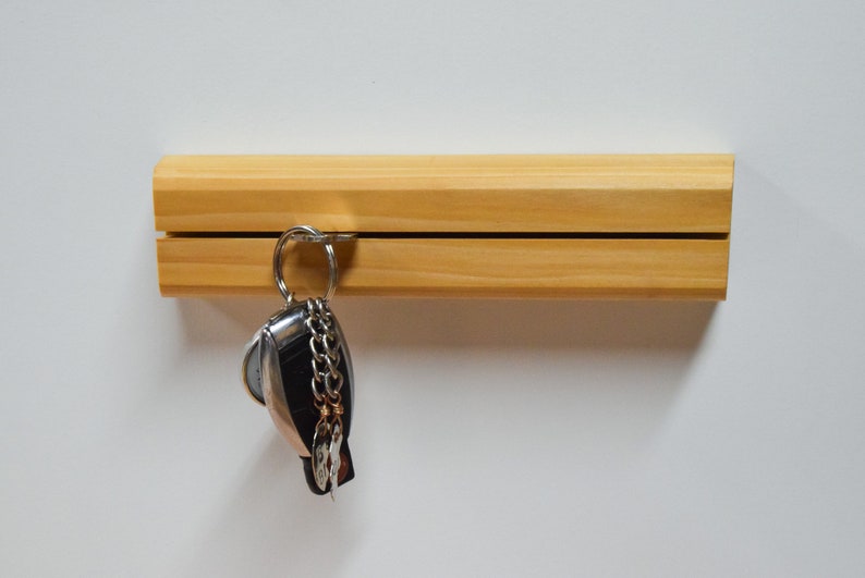 Modern Wood Key Holder Cypress