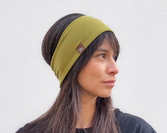 Organic sports headband Basic made of organic jersey - many colours