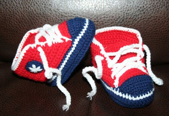 red baby chucks
