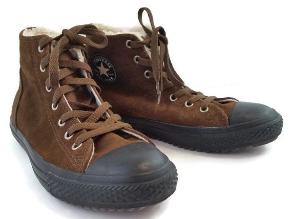 converse vintage brown