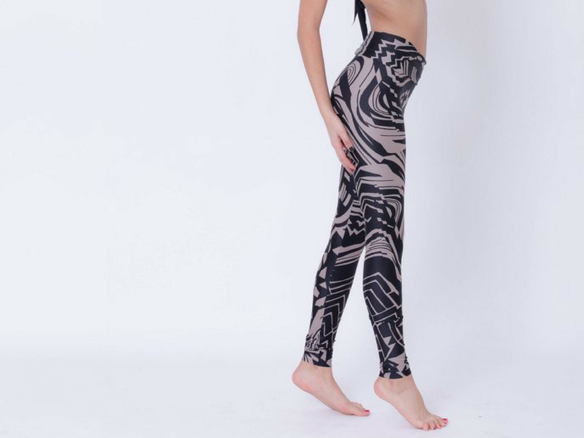 tribal print leggings