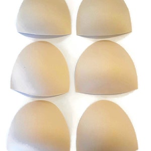 Bra Pads Cups For Bikini Top Sizes S / M / L If you want to upgrade one of our bikini tops you can purchase these pads. NOT RETURNABLE image 2