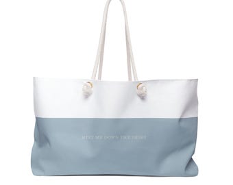 The Jersey Shore Collection, Meet Me Down The Shore, Dipped Blue and White, Beach And Weekender Bag