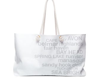Jersey Shore Beach And Weekender Bag