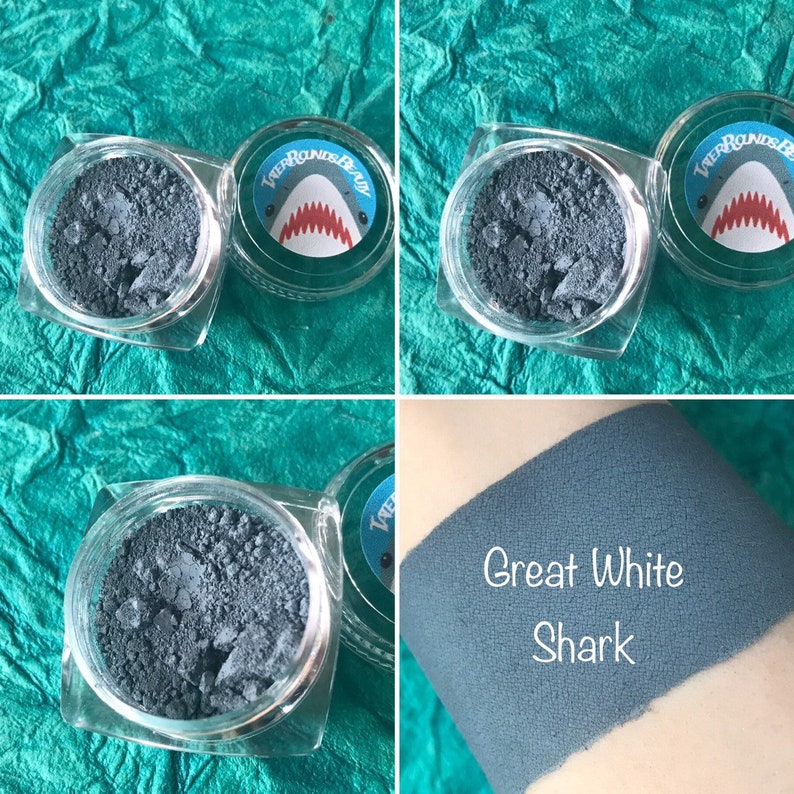Shark Bite Collection Eyeshadow Lipstick Lip Gloss Scrub Set Etsy