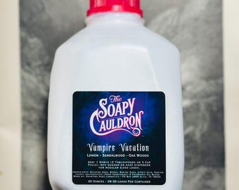Vampire Vacation - The Soapy Cauldron Laundry Soap 30 Ounces