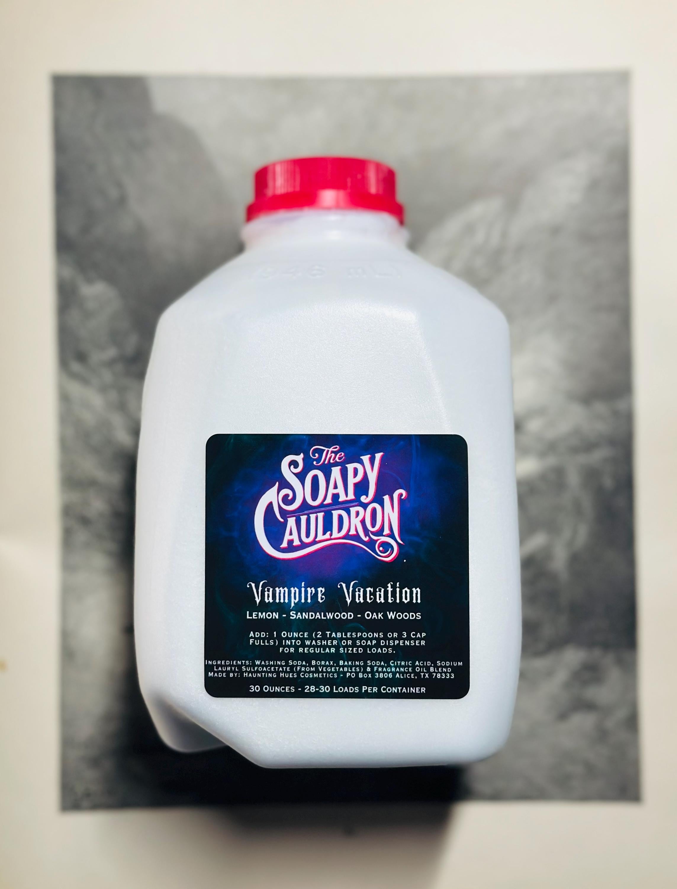 Vampire Vacation - The Soapy Cauldron Laundry Soap 30 Ounces
