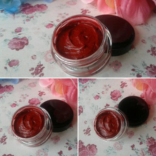 Tater Eyeliner - Miss Vamp - Vegan Eyeliner - Goth Gothic Lolita - Pastel Goth Bold Pop Red Gel Cream Eyeliner 5 GRAM JAR