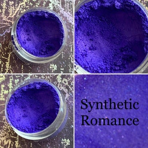 Synthetic Romance - Deep Violet Purple Eyeshadow Goth Gothic Lolita Witch Wiccan