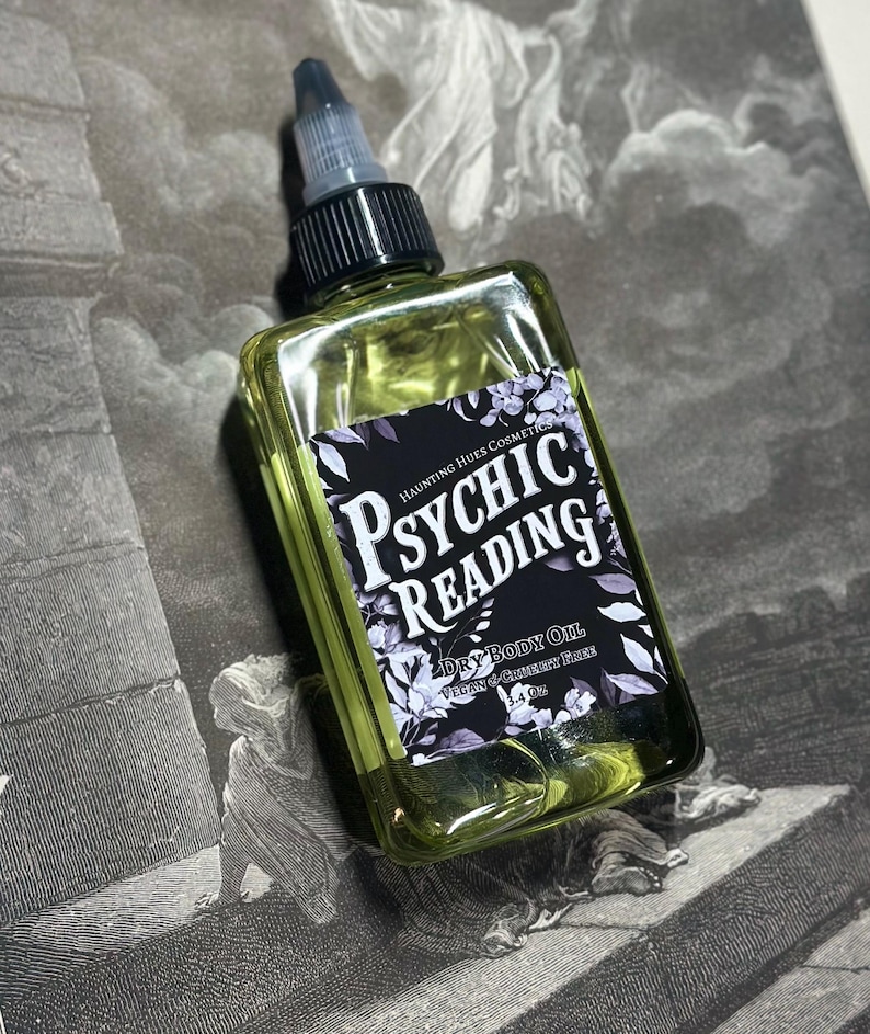 Psychic Reading - Scented Dry Body Oil - 3.4 Ounces image 2
