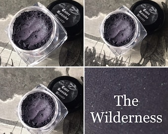The Wilderness - Green Purple Black Eyeshadow - Vegan Makeup Goth Gothic Lolita Country Goth Witch Wiccan