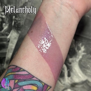 Melancholy - Shimmer Gray Sheer Lip Gloss - Jumbo Tube