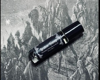 Broken Teacup - 12ml Rollerball - High Quality Perfume Oil - Vegan - Gothic Goth Floral Scent - Grapeseed Oil - Organic Oils