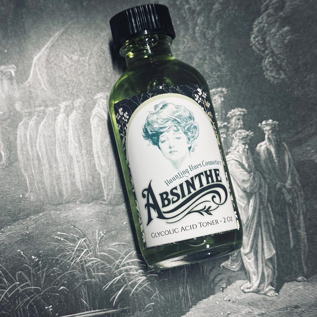 MINI Absinthe - Glycolic Acid Toner Skincare Vegan - Etsy