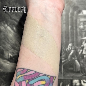 Ossuary - Cream Bone - Gothic Goth Lipstick Opaque Color Lips Bold
