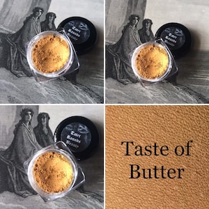 Taste of Butter - Rich Golden Yellow Eyeshadow - Vegan Makeup Goth Gothic Lolita Country Goth Witch Wiccan