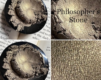 Philosopher’s Stone - Metallic Royal Eyeshadow - Vegan Makeup Goth Gothic Lolita Country Goth Witch Wiccan