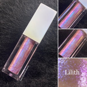 Lilith - Duo Chrome Lip Gloss - Oil Slick Lip Topper - Vegan Cruelty Free