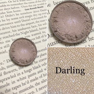 Darling - Soft Pearl Eyeshadow - Vegan Makeup Goth Gothic Lolita Country Goth Witch Wiccan