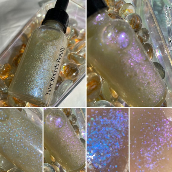Mythical Creature Shimmer Body Oil Drops Mixing Etsy